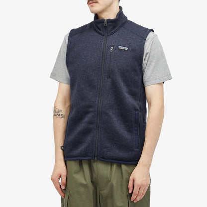 Patagonia Mens Better Sweater vest Navy